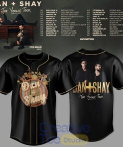 Dan + Shay ‘The Young Tour’ 2026 Special Baseball Jersey