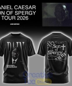 Daniel Caesar “Son of Spergy Tour” 2026 Shirt Daniel Caesar “Son of Spergy Tour” 2026 Shirt