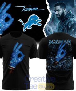 Detroit Lions x Drake Iceman Special Tee Hoodie