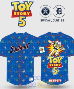 Detroit Tigers x Toy Story 5 Day 2026 Special Jersey