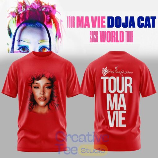 Doja Cat Ma Vie World Tour 2026 Exclusive T-Shirt - Creativeteestudio