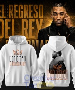 Don Omar El Regreso Del Rey World Tour 2026 Special Tee Hoodie