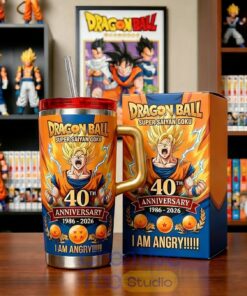 Dragon Ball Kakarot 40th Anniversary YETI Tumbler
