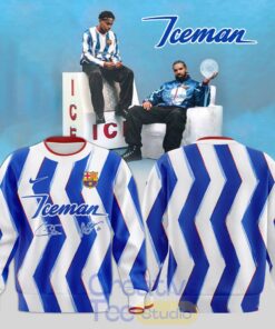 Drake Iceman x FC Barcelona 2026 Signature Sweatshirt