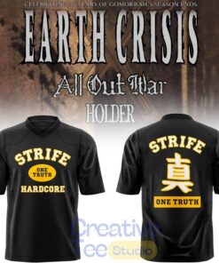 Earth Crisis 30 years of Gomorrah’s Season Ends Football Jersey