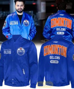 Edmonton Oilers 2026 City Arch Bomber Jacket
