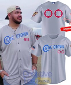 El Paso Chihuahuas Chucotown Custom Grey Baseball Jersey