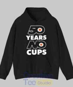 Erik Karlsson Philadelphia Flyers 50 Years No Cups T-Shirt