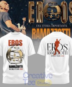 Eros Ramazzotti UNA STORIA IMPORTANTE World Tour 2026 Shirt