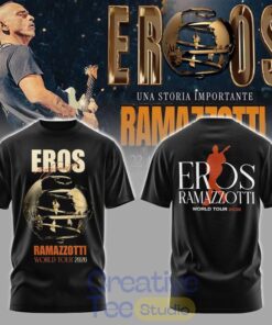 Eros Ramazzotti UNA STORIA IMPORTANTE World Tour 2026 Shirt