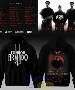 Eslabón Armado Amor Nocturno Tour 2026 Special Tee Hoodie
