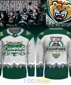Everett Silvertips Western Hockey League Champions 2026 Hockey Jersey