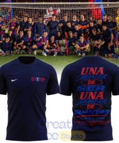 FC Barcelona 2025-26 La Liga Champions Celebration T-Shirt