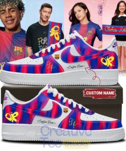 FC Barcelona x Olivia Rodrigo Signature Custom Air Force 1