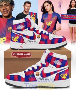 FC Barcelona x Olivia Rodrigo Signature Custom Air Jordan 1 Sneaker