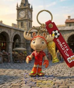 FIFA World Cup 2026 Mapple Mascot Collector’s Keychain