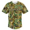 Fayetteville Woodpeckers x Military Appreciation Camo Custom Baseball Jersey 1 Fayetteville Woodpeckers x Military Appreciation Camo Custom Baseball Jersey 2 P8Ex7.jpg