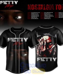 Fetty Wap “Nostalgia Tour” 2026 Baseball Jersey
