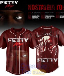 Fetty Wap “Nostalgia Tour” 2026 Baseball Jersey