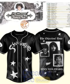 Finn Wolfhard The Common Side Effects Tour 2026 Special Baseball Jersey Finn Wolfhard The Common Side Effects Tour 2026 Special Baseball Jersey