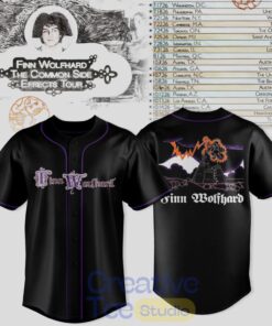 Finn Wolfhard The Common Side Effects Tour Baseball Jersey