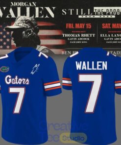 Florida Gators Morgan Wallen Florida Tour 2026 Football Jersey Florida Gators Morgan Wallen Florida Tour 2026 Football Jersey