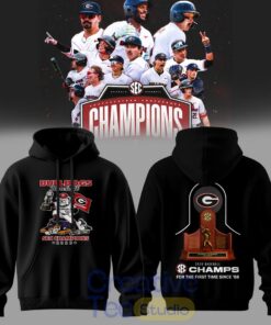 Georgia Bulldogs SEC 2026 Baseball Champions Hoodie