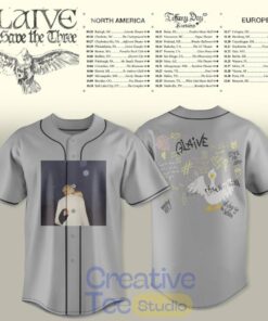 Glaive “God Save The Teen” 2026 Tour Baseball Jersey
