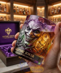 Gothic Joker Collector’s Edition Whiskey Glass