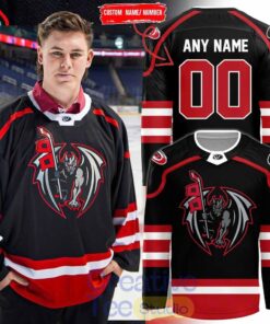 Greensboro Gargoyles Game Worn Affiliation Weekend 2026 Custom Hockey Jersey