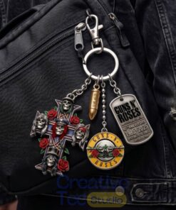 Guns N Roses 40th Anniversary Heritage Collector Keychain