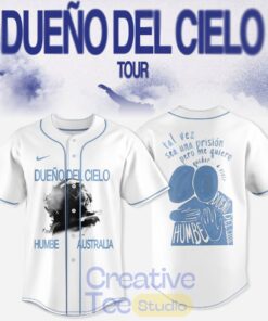 HUMBE DUENO DEL CIELO Tour 2026 Special Baseball Jersey