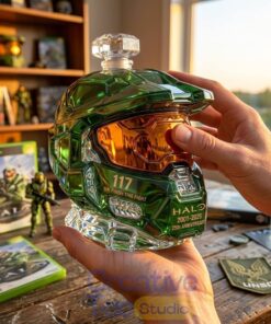 Halo 25th Anniversary Whiskey Bottle