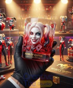 Harley Quinn Collector’s Edition Whiskey Glass