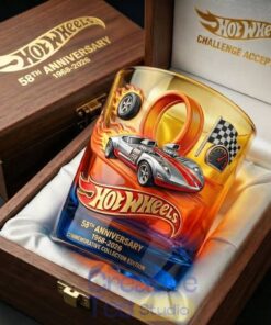 Hotwheels 58th Anniversary Special Whiskey Glass