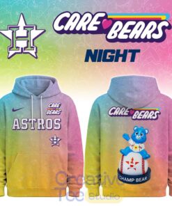 Houston Astros Care Bears Night Special Hoodie Houston Astros Care Bears Night Special Hoodie