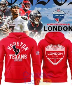 Houston Texans NFL London Game 2026 Tee Hoodie