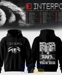 Interpol 2026 North American Tour Special Tee Hoodie