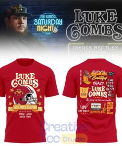 Iowa State Cyclones x Luke Combs My Kinda Saturday Night Tour Special T-Shirt