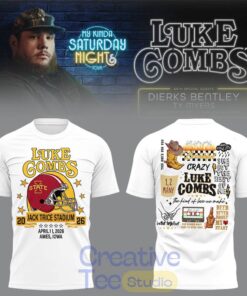 Iowa State Cyclones x Luke Combs My Kinda Saturday Night Tour Special T-Shirt