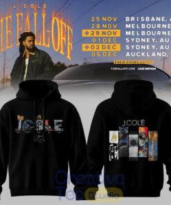J. Cole The Fall-Off Tour Special Tee Hoodie