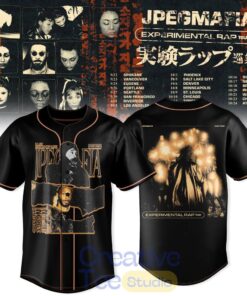 JPEGMAFIA Experimental Rap Tour 2026 Special Baseball Jersey