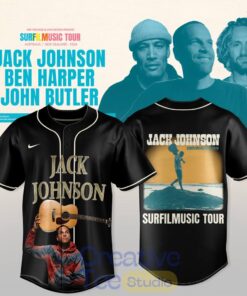 Jack Johnson SURFILMUSIC Tour 2026 Special Baseball Jersey