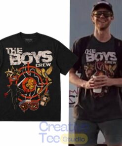Jack Quaid Hughie Campbell The Boys Crew Shirt