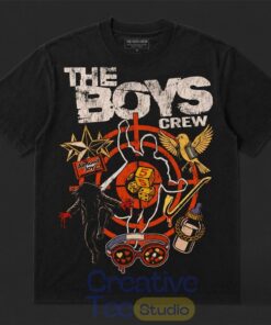 Jack Quaid Hughie Campbell The Boys Crew Shirt