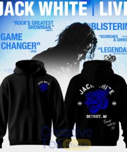 Jack White Live No Name Tour 2026 Special Hoodie