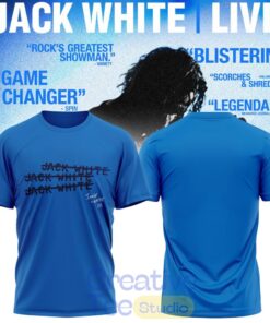 Jack White Live No Name Tour 2026 T-Shirt