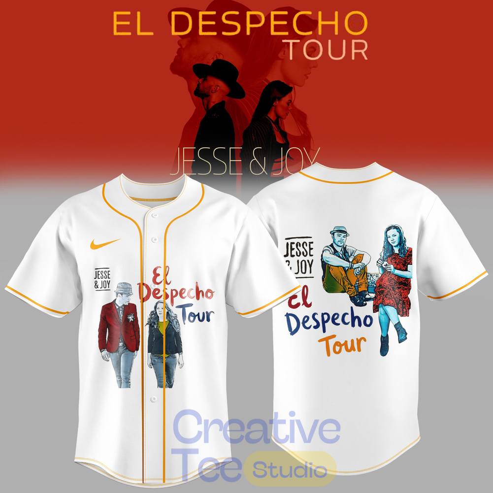 Jesse & Joy El Despecho Tour Baseball Jersey Jesse & Joy El Despecho Tour Baseball Jersey
