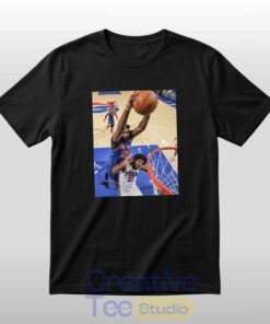 Joel Embiid Mitchell Robinson Dunking T-Shirt