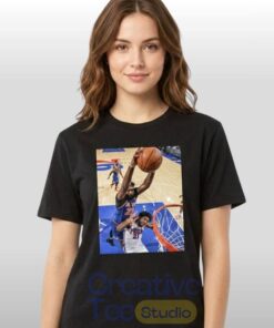 Joel Embiid Mitchell Robinson Dunking T-Shirt